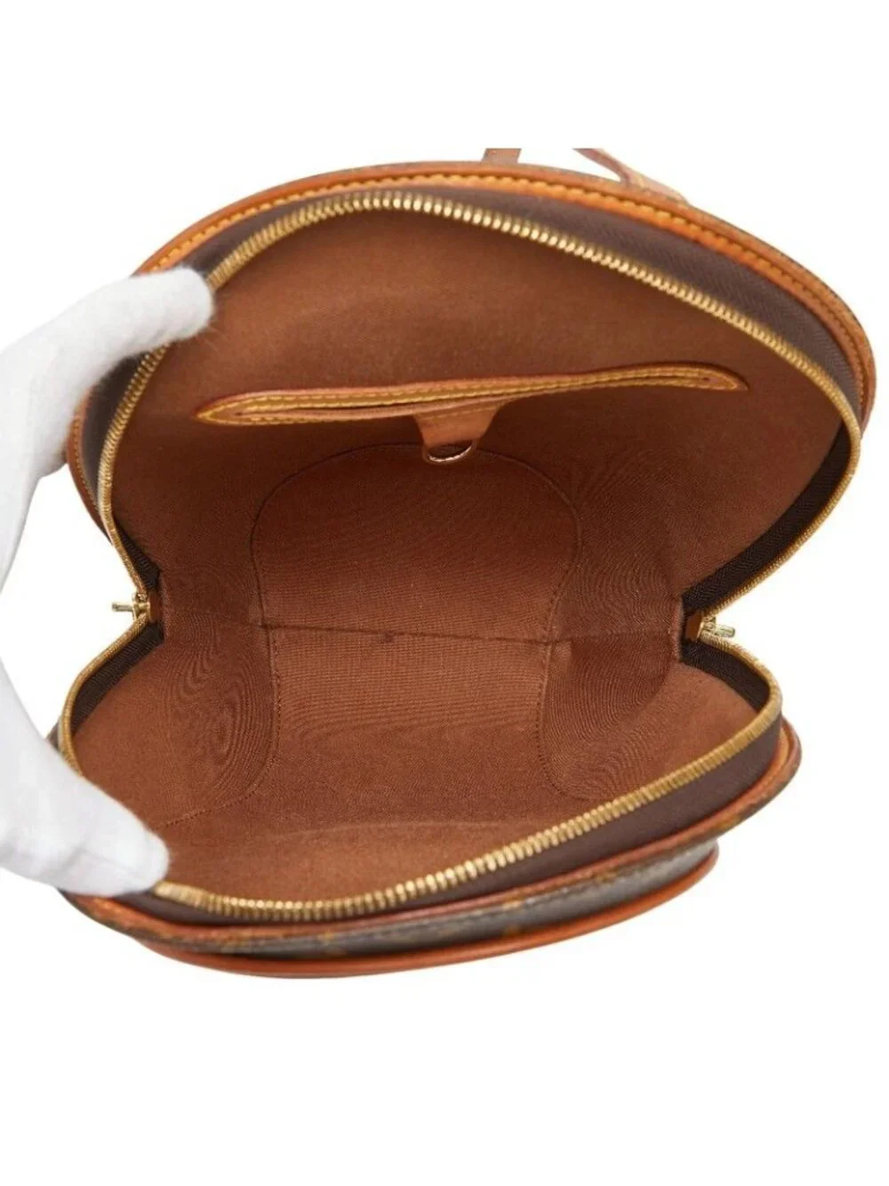 Louis Vuitton Monogram Ellipse Sac a Dos Backpack Brown Leather